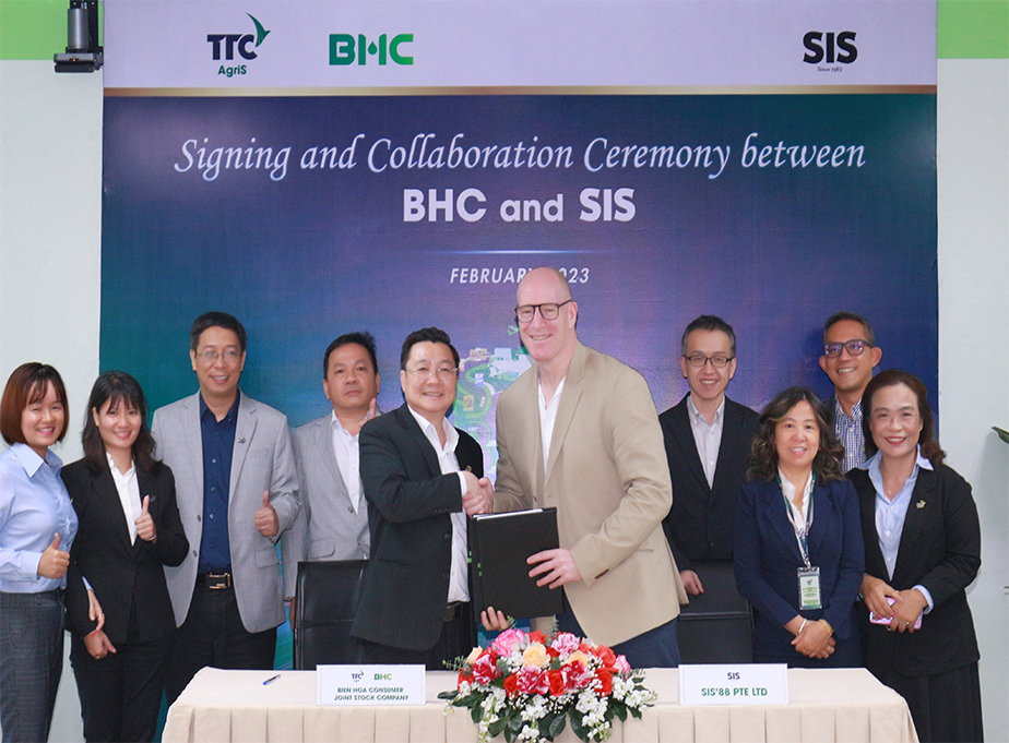 Đường Biên Hòa hợp tác cùng SIS mở rộng thị trường quốc tế